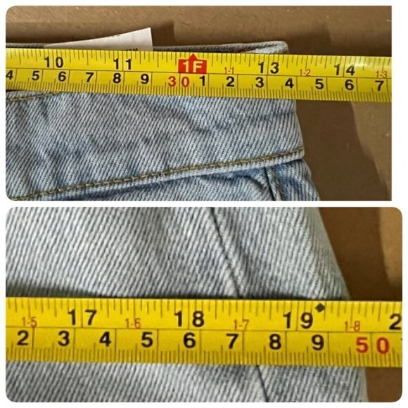 Boyish Womens Denim The Charley High Rise Wide Leg Sz 27 in BLUE PLANET - Picture 9 of 11